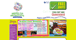 Desktop Screenshot of amazingfunparties.com.au